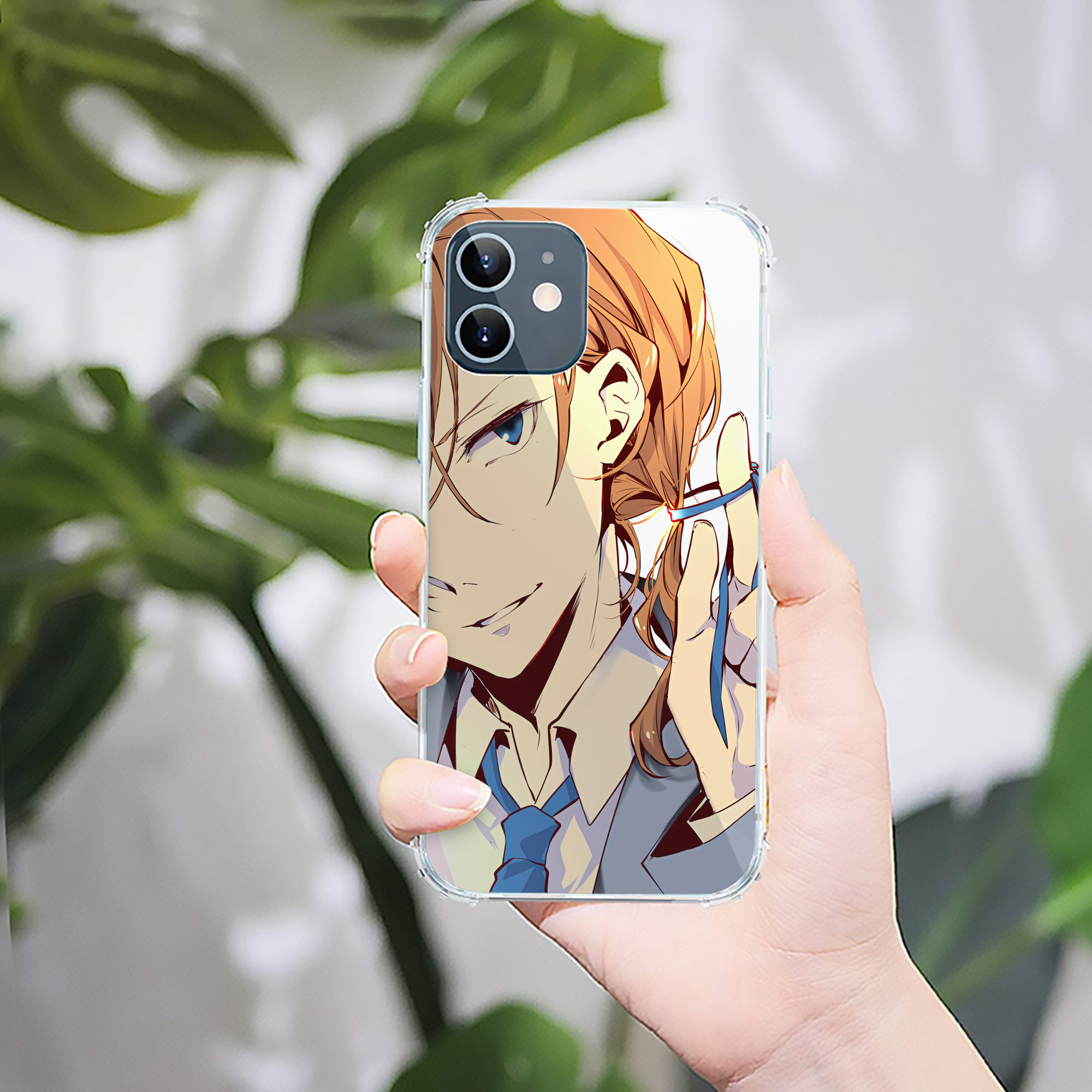 （画像用） 文豪ストレイドッグス Bungo Stray Dogs 【iPhone 12シリーズ対応】透明スマホケース（クリアソフトケース）